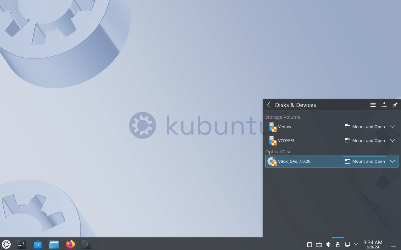 Mount ISO in KDE