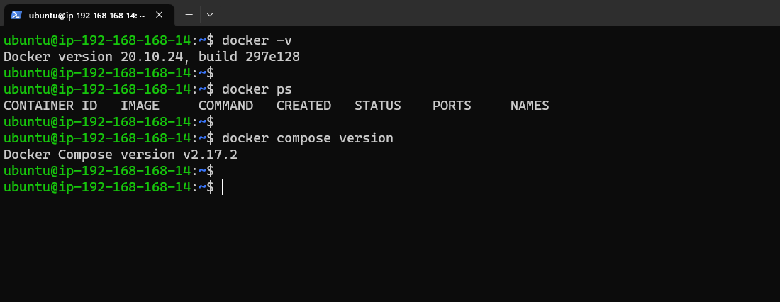 docker-snap-running